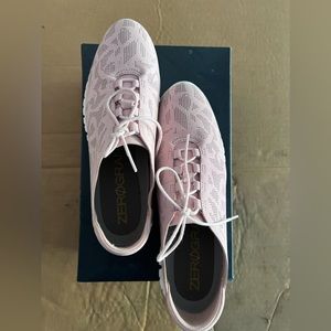 Cole Haan - Women’s Zero Grand Sneakers - Perforated Trainers - Pale/ Baby Pink